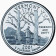 2001 * Quarter dollar United States Vermont (D)