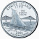 2001 * Quarter dollar United States Rhode Island (P)