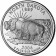 2006 * Quarter dollar United States North Dakota (D)