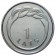 2009 * 1 Lats Latvia namejs ring