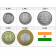 2011 * set rupees 5 coins India New Design