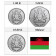 2012 * set kwacha 3 coins Malawi