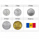 Mixed Years * Series 5 Coins Moldova "Bani" UNC