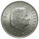 1964 * 2-1/2 (2,5) Gulden Silver Netherlands Antilles "Juliana" (KM 7) UNC
