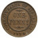 1924 (m e sy) * 1 Penny Australia "George V" (KM 23) VF+