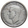 1941 (m) * Sixpence (6 Pence) Silver Australia "George VI - Coat of Arms" (KM 38) VF