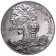 1969 * 1 Dinar Silver Tunisia "Habib Bourguiba - Massinissa"
