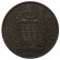 1893 R * 10 Centesimi Copper San Marino "Valore - Type 1" (KM 2) F