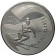 1983 * 5 Pesos Silver Cuba "Sarajevo 1984 Olympics - Skier" (KM 113) PROOF