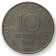 1948 * 10 Forint Silver Hungary "Centenary of 1848 Revolution - Széchenyi Istvàn" (KM 538) VF