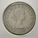 1954 * 1 Florin - 2 Shillings Great Britain "Elizabeth II - Tudor Rose" (KM 906) VF