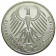 1975 J * 5 Mark Silver Germany Federal "50th Anniversary Friedrich Ebert" (KM 141) UNC