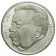 1975 J * 5 Mark Silver Germany Federal "50th Anniversary Friedrich Ebert" (KM 141) UNC