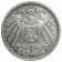 1915 A * 1 Mark Silver GERMANY "Second Reich - Imperial Eagle" (KM 14) XF