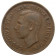 1951 * Half 1/2 Penny Great Britain "George VI - Golden Hind" (KM 868) VF+
