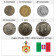 1936-43 * Series 6 Coins Italy Kingdom "Victor Emmanuel III - Impero" VF-XF
