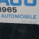1965 * Poster Original "Gran Premio di Monaco, Formula 1 - MICHAEL TURNER" (A)