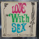 1960ca * Poster Original "LOVE with SEX, Peace and Love - Libreria Feltrinelli" Italy (B+)
