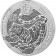 2022 * 50 RWF Silver 1 OZ Rwanda "Year of the Tiger" BU