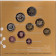 2022 * LATVIA Official Euro Coin Set "100 Years National Bank" BU