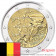 2022 * 2 Euro BELGIUM "35th Anniversary of the Erasmus Programme" French Side Coincard