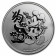 2018 * 2 Dollars Silver 1 OZ Niue New Zealand "Year of the Dog - Disney Mickey Mouse" BU