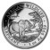 2019 * 100 Shillings Silver 1 OZ Somalia "Elephant" BU