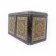 1920ca * Tin Jar, Box "Portaoggetti con Lucchetto- Mosaico E Volti Femminili" (C)