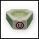 ND * Metal Ashtray "Uliveto, Acqua Bicarbonato Calcica di Uliveto - Marmaca San Marino" (B)