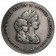 1807 * 10 Lire (Dena) Silver Italian States - Tuscany "Kingdom of Etruria - Charles Louis of Bourbon" (C 49.2) VF+/aXF