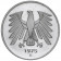 1975 * 5 marks Germany Federal Republic small eagle mint G