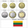 2012 * Series 6 coins Lithuania