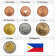 Mixed Years * Series 7 coins Philippines