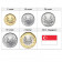 2013 * Series 5 coins Singapore