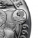 2013 * 100 Shillings 1 OZ Somalia Elephant "Year of the Snake" Privy Mark