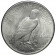 1925 (P) * 1 Dollar Silver United States "Peace" Philadelphia (KM 150) aUNC