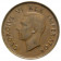 1946 * 1/2 Penny South Africa "George VI - Dromedaris" (KM 24) VF+