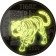 2020 * 5 Euro ITALY "Endangered Animals - Tiger" COLORED PROOF