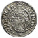 1538 K-B * 1 Denar Silver Hungary Kingdom "Ferdinand I Habsburg" (KM 745) VF+