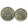 1939 * 5 + 10 Lire Silver Vatican "Sede Vacante" (KM 20+21) UNC