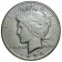 1934 S * 1 Dollar Silver United States "Peace" San Francisco (KM 150) aVF