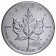 2000 * 5 Dollars Silver 1 OZ Canada "Maple Leaf - Fireworks" UNC