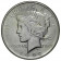 1922 D * 1 Dollar Silver United States "Peace" Denver (KM 150) VF+