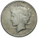 1924 S * 1 Dollar Silver United States "Peace" San Francisco (KM 150) F