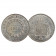 1853 * 1000 Reis Silver Brazil "Pedro II" (KM 465) aXF/XF