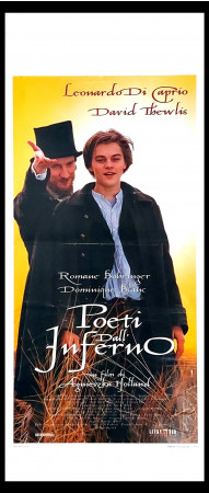 1995 * Affiches De Cinéma "Poeti dall'Inferno - Leonardo DiCaprio, David Thewlis" Drame (B)