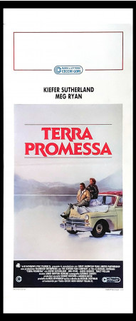 1988 * Affiches De Cinéma "Terra Promessa - Meg Ryan, Kiefer Sutherland " Drame (A-)