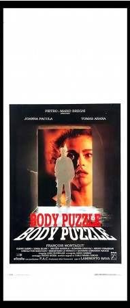 1992 * Affiches De Cinéma "Body Puzzle - Joanna Pacula, Tomas Arana, Gianni Garko" Thriller (A-)