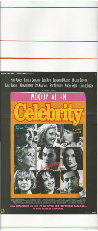 1998 * Affiches De Cinéma "Celebrity - Woody Allen, Leonardo DiCaprio" Comedy (B+)