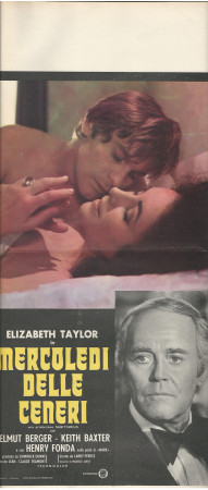 1973 * Affiches De Cinéma "Mercoledì delle Ceneri -   Elizabeth Taylor" Drame (B+)